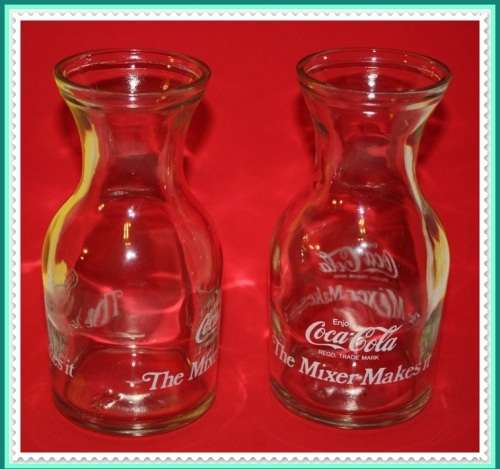 TWO COCA COLA THE MIXER MAKES IT KARAF,S BID IS FOR BOTH