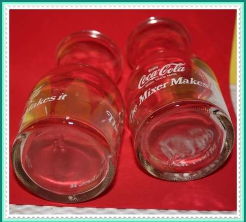 TWO COCA COLA THE MIXER MAKES IT KARAF,S BID IS FOR BOTH