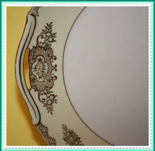 NORITAKE SANDWITCH PLATTER VINTAGE