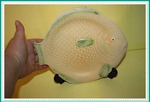 SHORTER AND SON STOKE ON TRENT FISH PLATE MEDIUM   FUN ITEM
