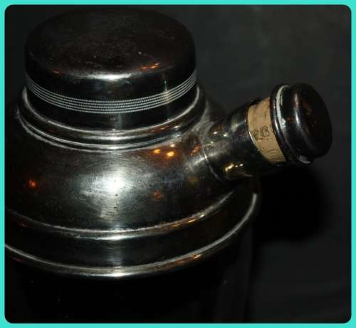 VINTAGE ART DECO EPNS MADE IN ENGLAND COCKTAIL SHAKER