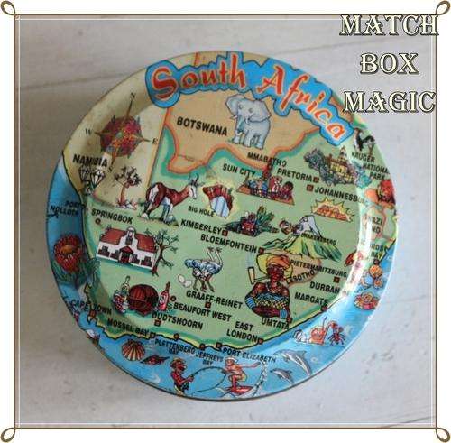 SOUTH AFRICA TIN WITH CANDLE