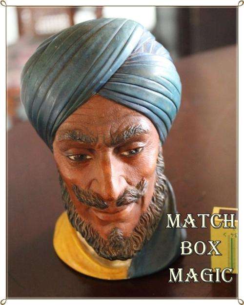 BOSSONS ART WARE HAND PAINTED SHEIKH HEAD GOOD CONDITION