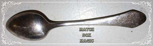 E HARTMANN DIE PYRAMIDE MUNCHEN TEASPOON UNUSUAL
