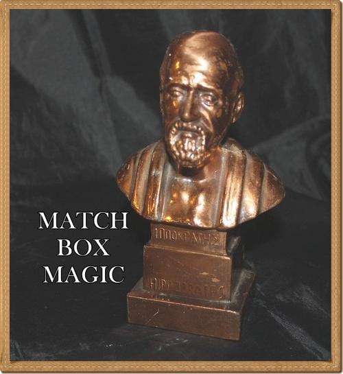 UNUSUAL COPPER BUST OF HIPPOCRATES MADE IN GREECE