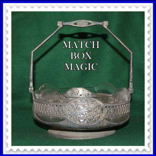 BEAUTIFUL VINTAGE PLATED BOWL WITH ORIGINAL GLASS INSERT SEE PICS FOR CONDITION