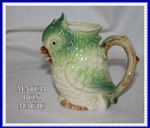 VERY UNUSUAL PARROT JUG   SEE DESCRIPTION PAGE FOR FURTHER DETAILS