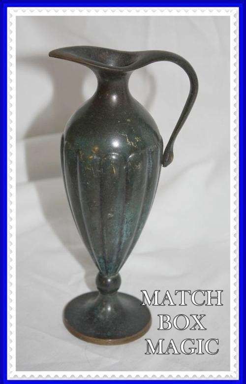 STUNNING METAL EWER VERY HEAVY MADE IN ISRAEL