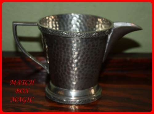 ARGENT PEWTER ENGLISH MADE NUMBERED 1620 MILK JUG