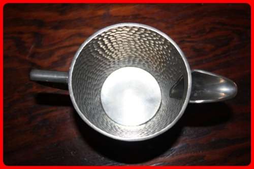ARGENT PEWTER ENGLISH MADE NUMBERED 1620 MILK JUG