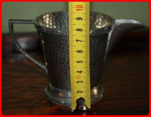 ARGENT PEWTER ENGLISH MADE NUMBERED 1620 MILK JUG