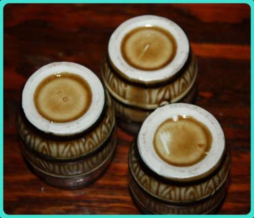 3 VINTAGE BARREL TOOTHPICK HOLDERS PERFECT FOR A PUB