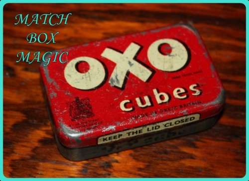 VINTAGE OXO CUBES TIN   NICE TO ADD TO A COLLECTION