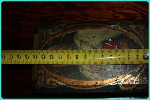 PASCALL'S PURE CONFECTIONERY EDWARD VII PORTRAIT TIN VINTAGE ITEM FROM 1900 - 1909