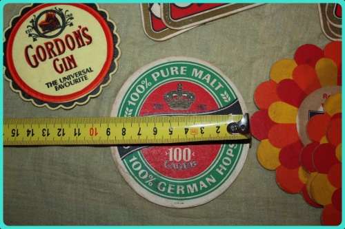 JOBLOT VINTAGE BAR COASTERS
