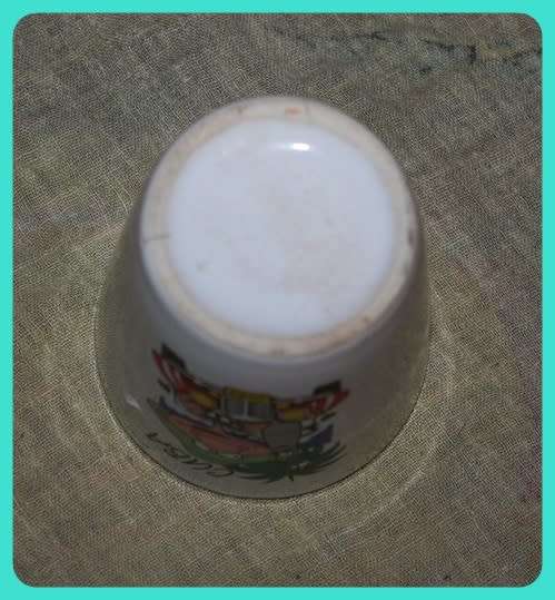 SOUVENIR TOT GLASS FROM CUBA