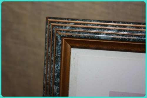 FEMALE NUDE FRAMED PRINT BEHIND GLASS