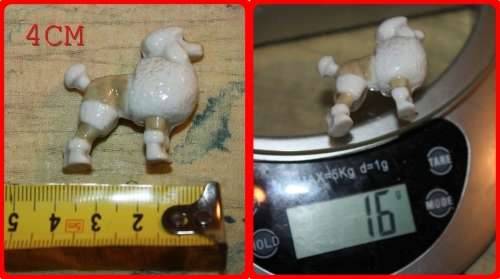 SWEET LITTLE POODLE PERFECT FOR A DOLLS HOUSE