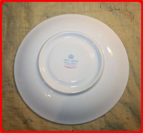 ROYAL ALBERT BONE CHINA REPLACEMENT SAUCER  SORRENTO PATTERN