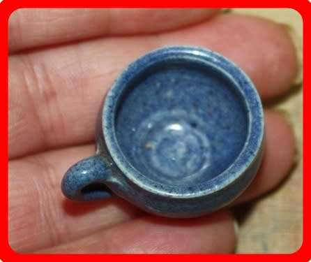 TINY POTTERY POTTY BLUE