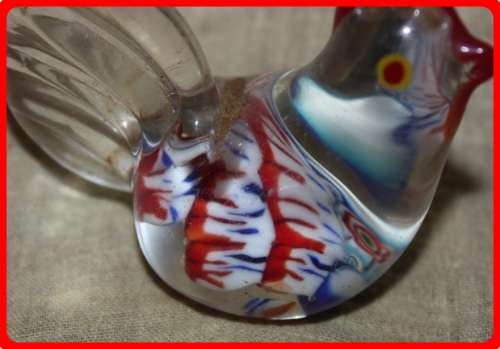 LOVELY  GLASS CHICKEN