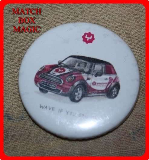 MINI COOPER FRIDGE MAGNET
