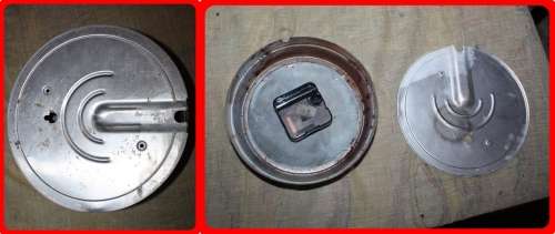 VINTAGE WESTCLOX METAL WALL CLOCK MADE IN USA SHAPPY CHIC CONVERTED TO MODERN MECHANISM