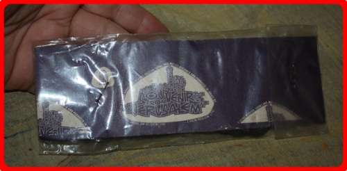 BOTTLE OPENER ISRAEL WITH EILAT STONE AND STAR OF DAVID DETAIL