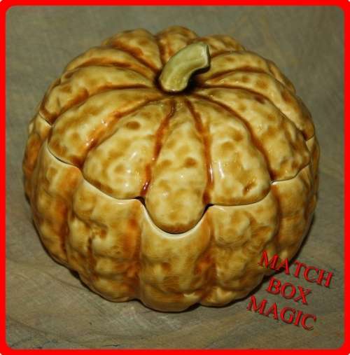 PUMPKIN SOUP TUREEN MADE IN FRANCE (D)