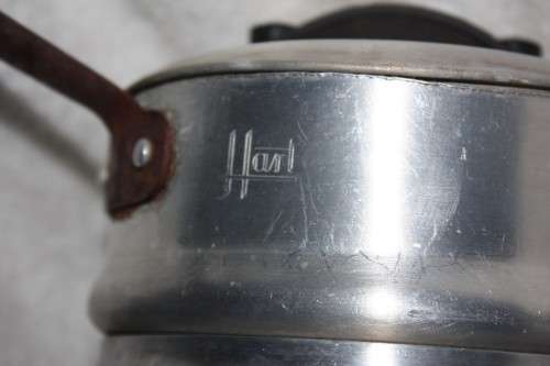VINTAGE HARD TO FIND ALUMINUM  HART DOUBLE BOILER LARGE