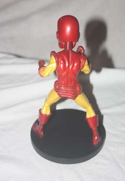 MARVEL BOBBLE HEAD IRON MAN LARGE CONDITION GOOD NOT IN BOX