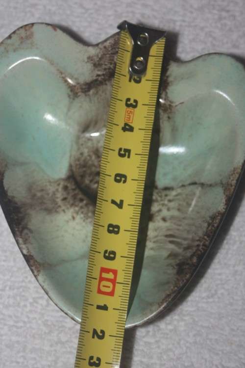 ASHTRAY  VARIEGATED GLAZE NUMBERED UNDERNEATH VINTAGE