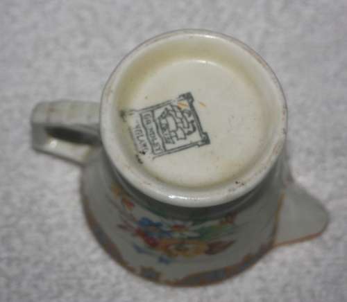 GRINDLEY ENGLAND   VINTAGE MILK JUG FLORAL PATTERN
