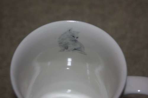 SUMMER RIVER CAT LOVERS COFFEE CUP