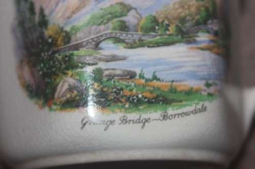 TRIO WORDSWORTHS LAKE COUNTRY JUGS GRANGE BRIDGE BORROWDALE BY NELSON WARE ENGLAND