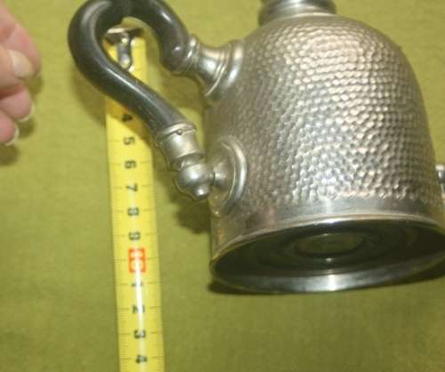 DECORATIVE ITEM VINTAGE COFFEE PERCOLATOR   ON STAND (D)