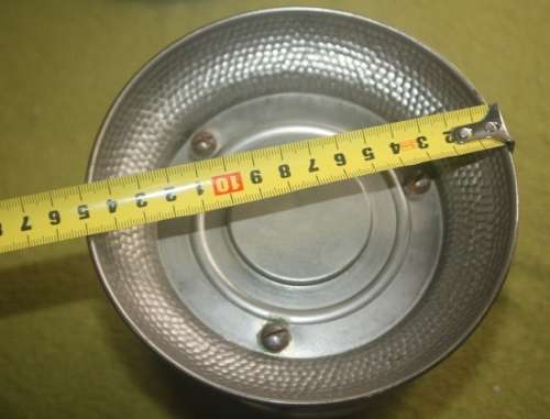 DECORATIVE ITEM VINTAGE COFFEE PERCOLATOR   ON STAND (D)