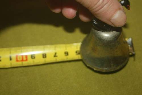SMALL BLACK SWAN BELL SWAN IS METAL