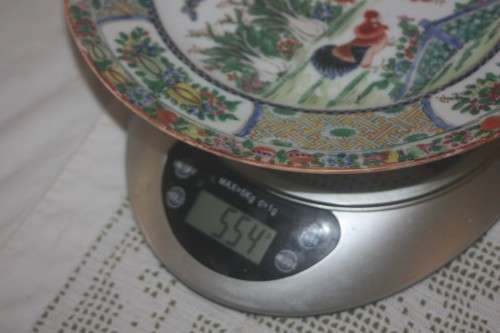 ORIENTAL ROOSTER PLATE MADE IN CHINA  TAKE A LOOK