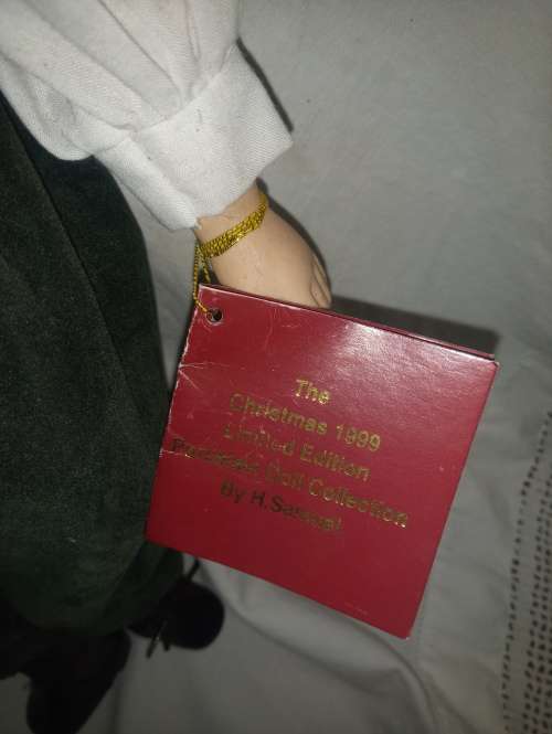 The Christmas 1999 limited edition porcelain doll collection by H Samuel