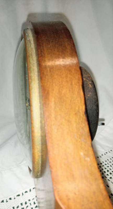 Canham 8 day mantel clock dome glass. Not working