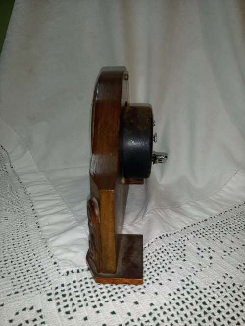 Canham 8 day mantel clock dome glass. Not working