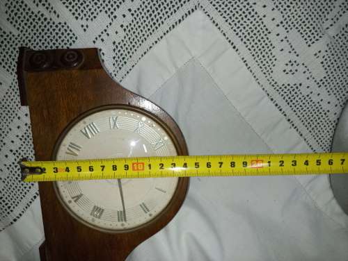 Canham 8 day mantel clock dome glass. Not working