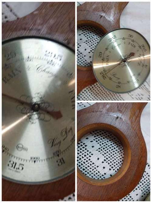 Weather station thermometer barometer hygrometer made in Germany(D)