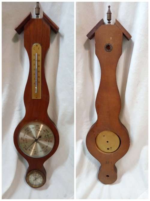 Weather station thermometer barometer hygrometer made in Germany(D)