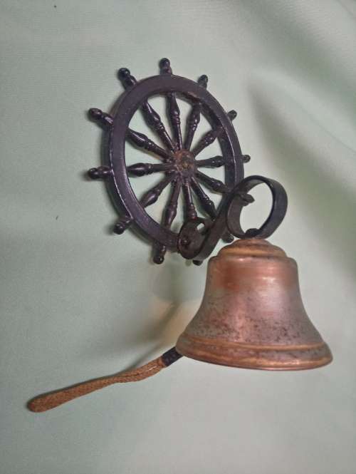 SHIPS WHEEL BELL
