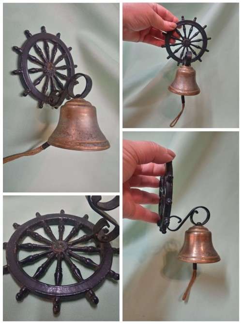 SHIPS WHEEL BELL