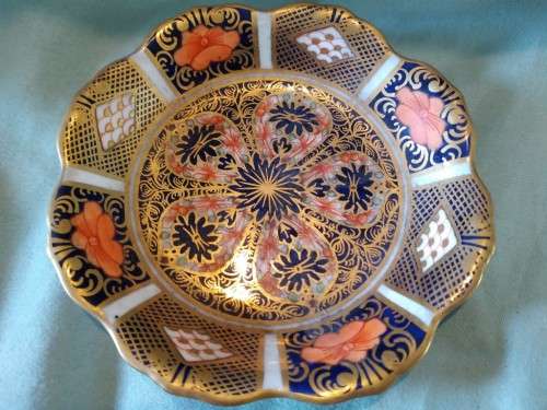 Royal Crown Derby decorative plate small