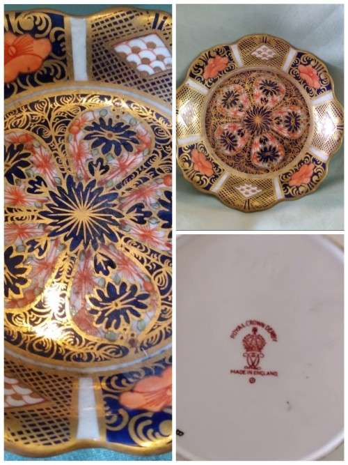 Royal Crown Derby decorative plate small