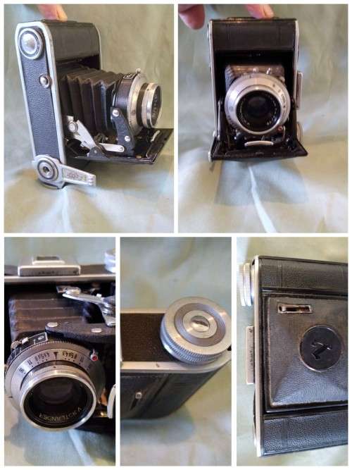 VINTAGE VOIGTLANDER Bessa 66 FOLDING bellows  CAMERA